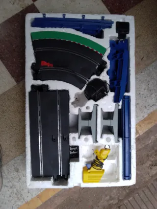 Scalextric antiguo Vía Lider 10 metros