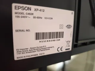 Impresora Epson XP-412 Negra