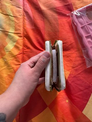 Monedero azul con Stitch