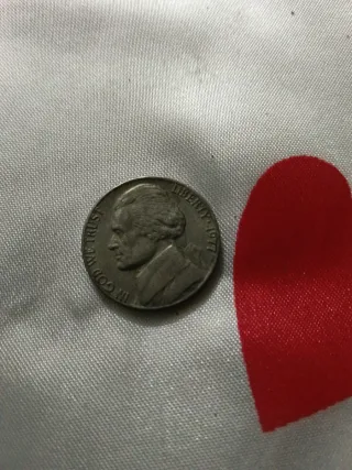 Moneta antica USA - 5 centesimi