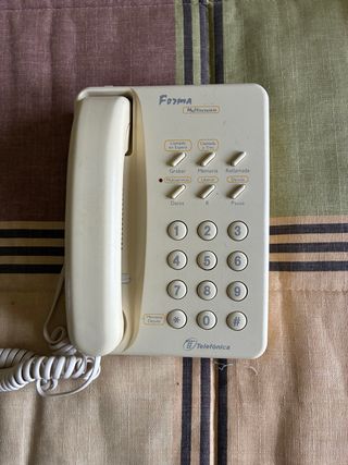 Teléfono antiguo Forma