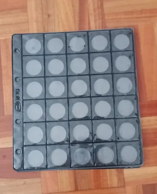 Hojas para álbum de monedas