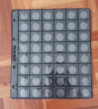 Hojas para álbum de monedas