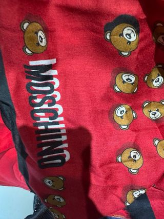 Sciarpa/foulard Moschino Rosso