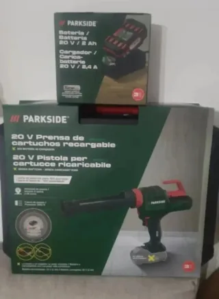 Pistola Silicona Parkside 20V Recargable
