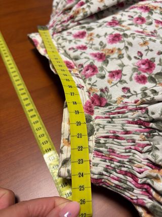 Falda fallera floral