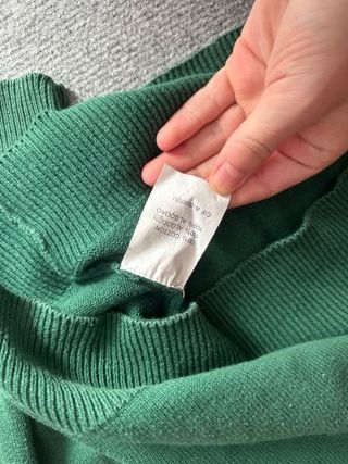 Jersey verde de punto