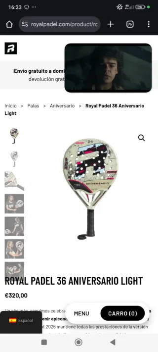 Palas Royal Pádel 2026/ Envío Contrareembolso