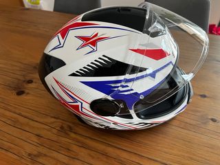 Casco Shark con Intercomunicador Sena