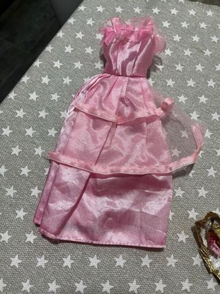 Lote 5 vestiti Barbie vintage