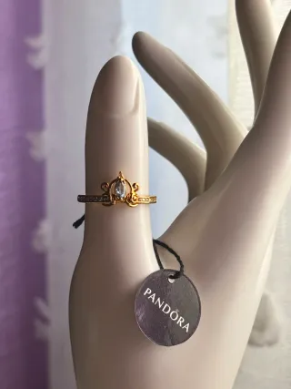 Anillo Pandora Carroza La Cenicienta