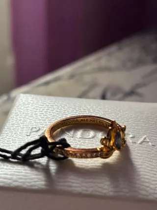 Anillo Pandora Carroza La Cenicienta