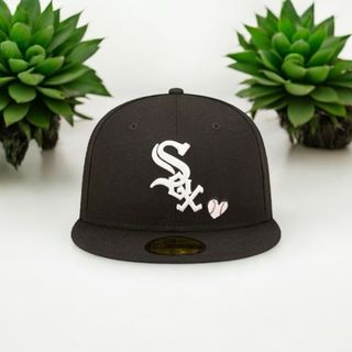 Gorra New Era 59FIFTY White Sox Negra