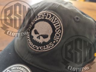 Cappellino Harley Davidson Nero/Grigio
