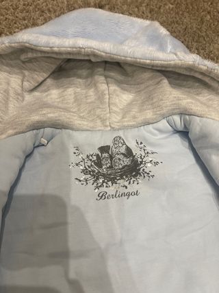 Saco dormir bebé Berlingot Celeste