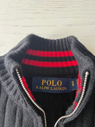 Jersey Polo Ralph Lauren niño negro
