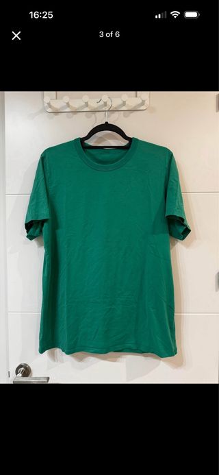 Camiseta Lululemon Fundamental Talla M Beige