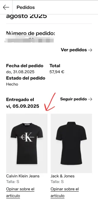 Camiseta Calvin Klein original negra