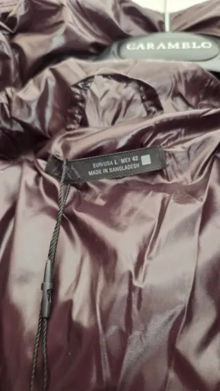 Plumífero Marrón Zara L