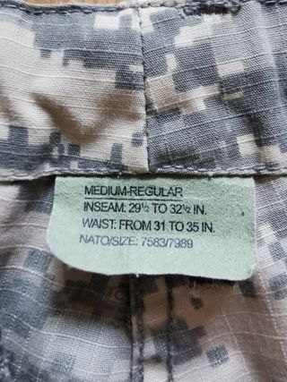 Uniforme ACU/UCP Digital Airsoft Completo