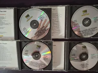 Lote 4 CDs Clásica: Verdi, Rossini, Chopin Puccini