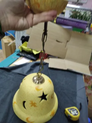 Lámpara de mesa y techo sol y luna tengo 2 conjunt