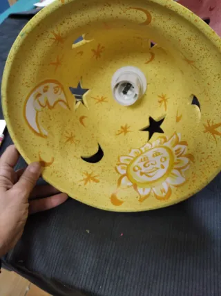Lámpara de mesa y techo sol y luna tengo 2 conjunt