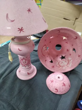 Lámpara de mesa y techo sol y luna tengo 2 conjunt