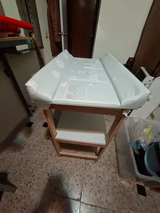 Cambiador bañera bebé