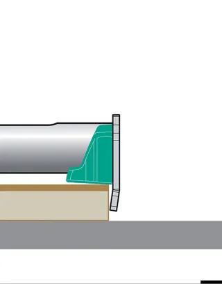 Martillo de inercia Wolfcraft.