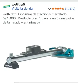 Martillo de inercia Wolfcraft.