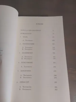 El pensament presocràtic: Fragments i testimoni...