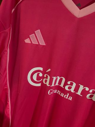 Camiseta Granada CF rosa 2025 2026 talla XL