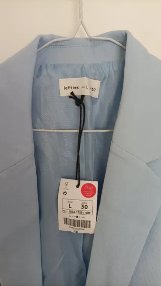 Americana Lefties Talla L Azul