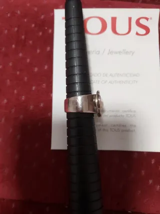 Anillo Tous Plata Ley Original Certificado