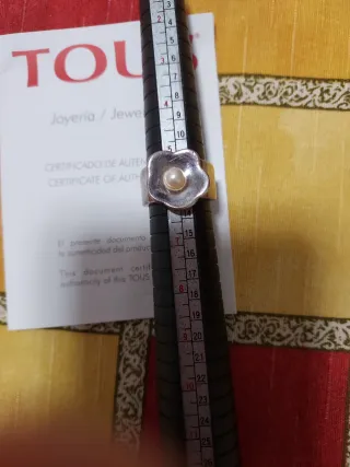 Anillo Tous Plata Ley Original Certificado