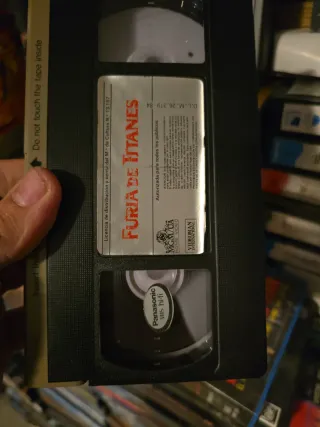1 edicion video club Furia de Titanes VHS MGM/UA