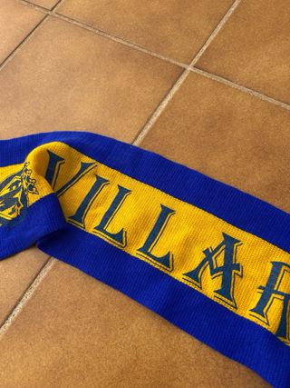 Bufanda Villarreal CF Azul y Amarilla