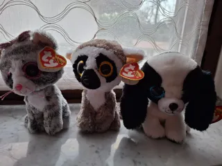 TY Beanie Boos Sissy, Kiki e Linus