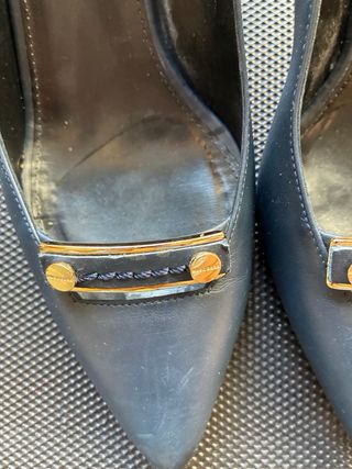 Zapatos de tacón Hugo Boss azul talla 37