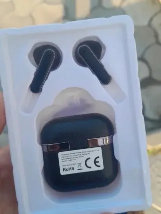 Auriculares Bluetooth Zhiyun Negros y Plateados