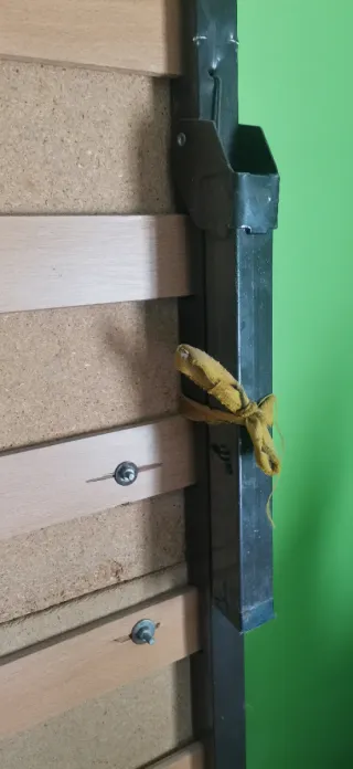 Somier individual con patas plegables