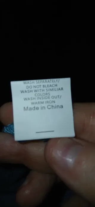 Camiseta básica algodón azul XL