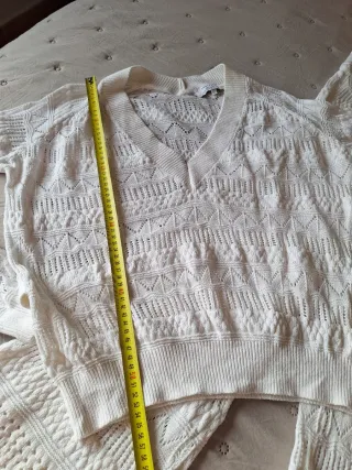 Jersey y pantalon Scalpers Blanco Calado