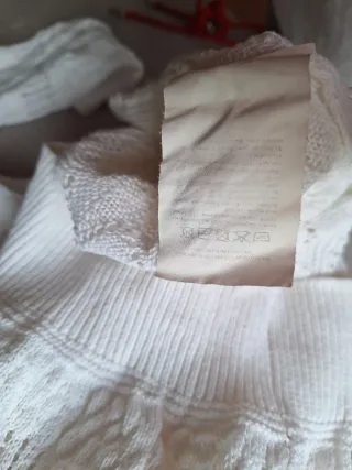 Jersey y pantalon Scalpers Blanco Calado