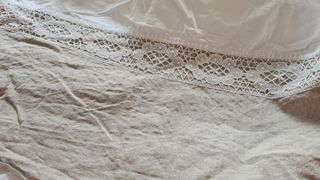 Due tende in cotone IKEA personalizzate