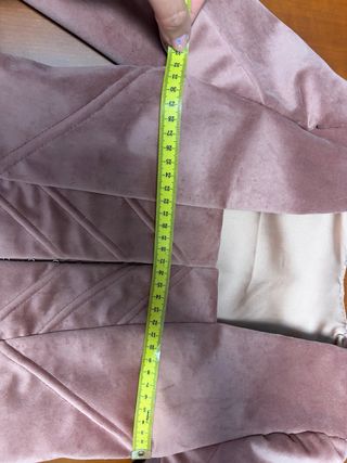 Corpiño terciopelo niña