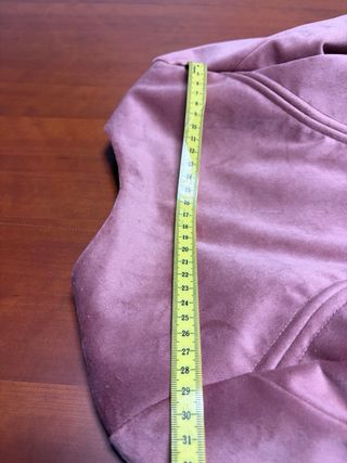 Corpiño terciopelo niña