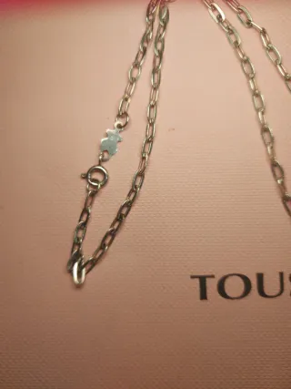 Collar Tous Plata con Colgante muy grande