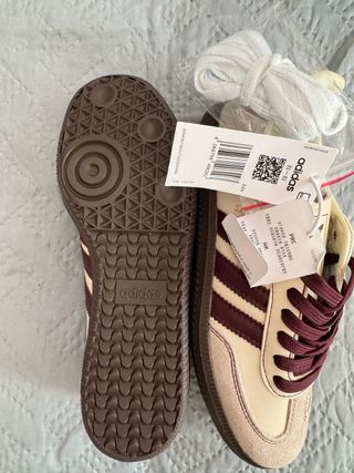 Adidas Samba Beige/Burdeos